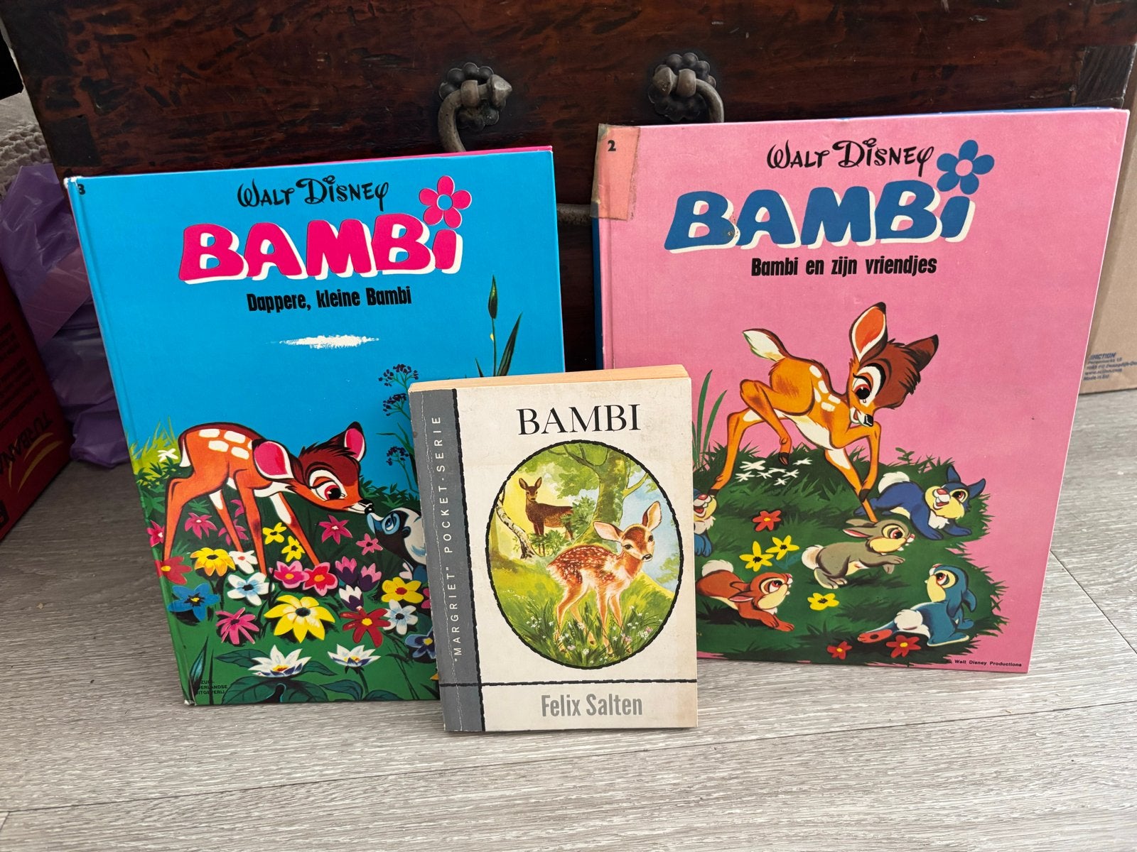 Bambi Boeken Collectie - 3 Disney Klassiekers, Boeken, Ophalen of Verzenden, Gelezen, Fictie algemeen