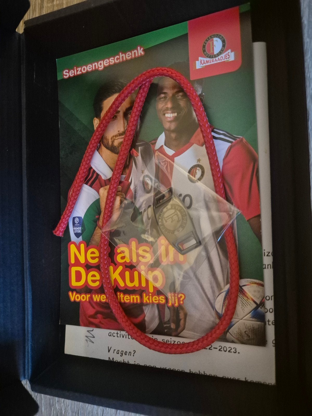 Feyenoord Kameraadjes seizoen geschenk 2022-2023, Ophalen of Verzenden, Nieuw, Feyenoord, Overige typen