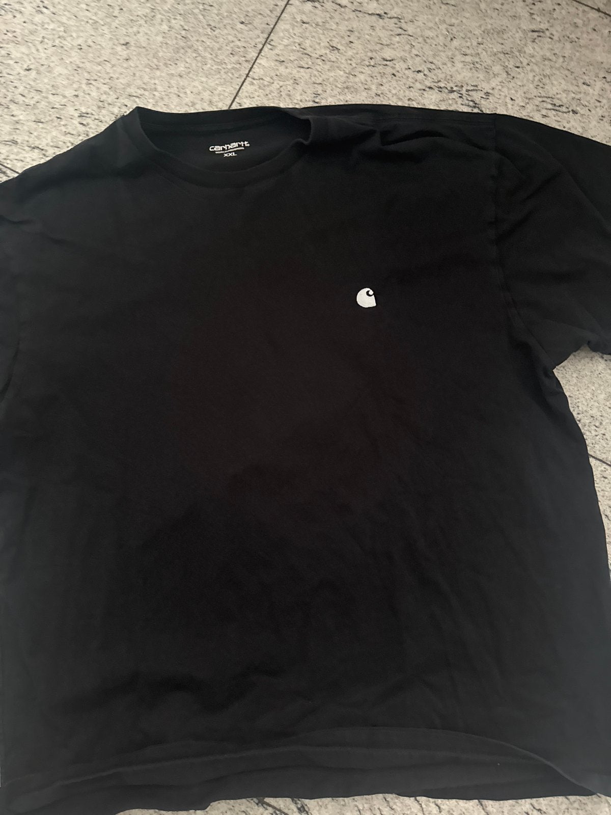 Carhartt T-shirt Zwart XXL, Ophalen of Verzenden, Gedragen, Maat 56/58 (XL), Zwart