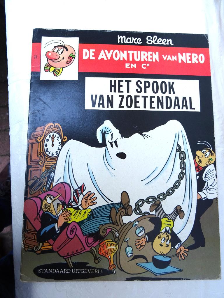 Marc Sleen - Het spook van Zoetendaal Avonturen Nero, Marc Sleen, Eén stripboek, Ophalen, Gelezen