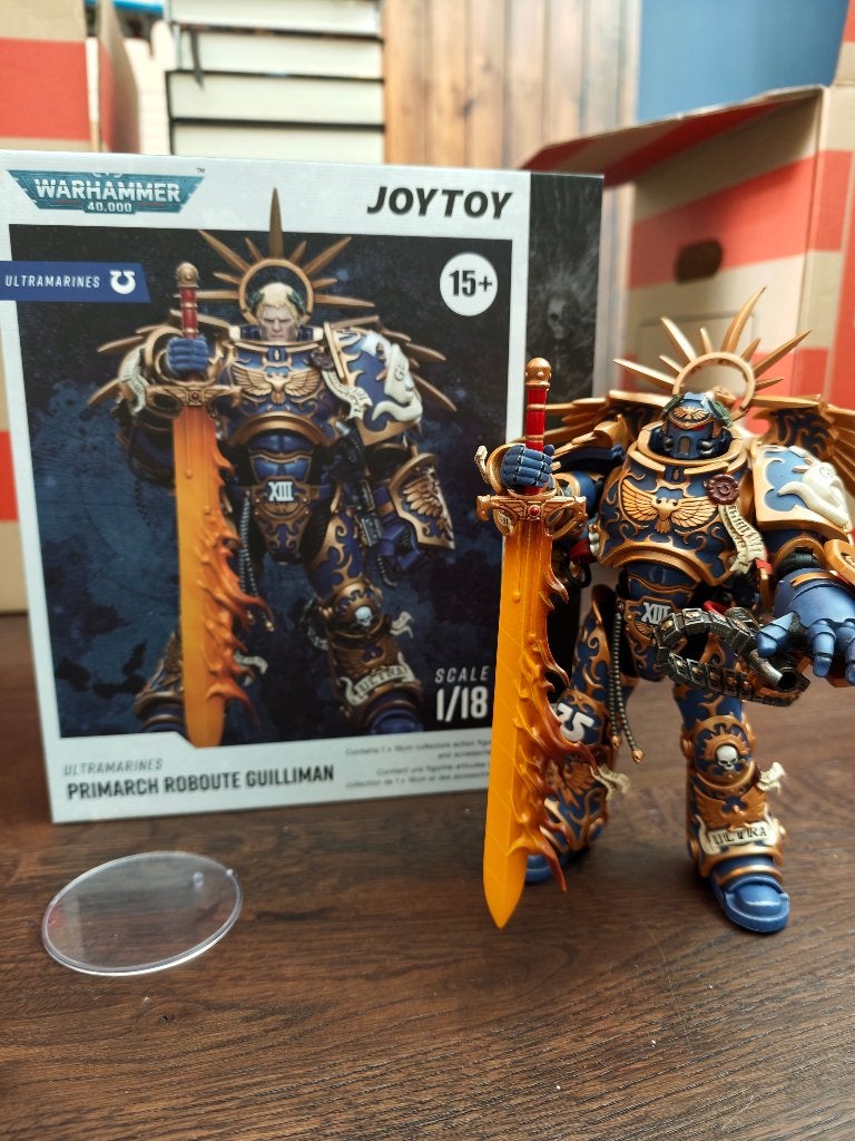 Warhammer Joytoy - Roboute Guilliman, Ophalen of Verzenden, Zo goed als nieuw, Warhammer