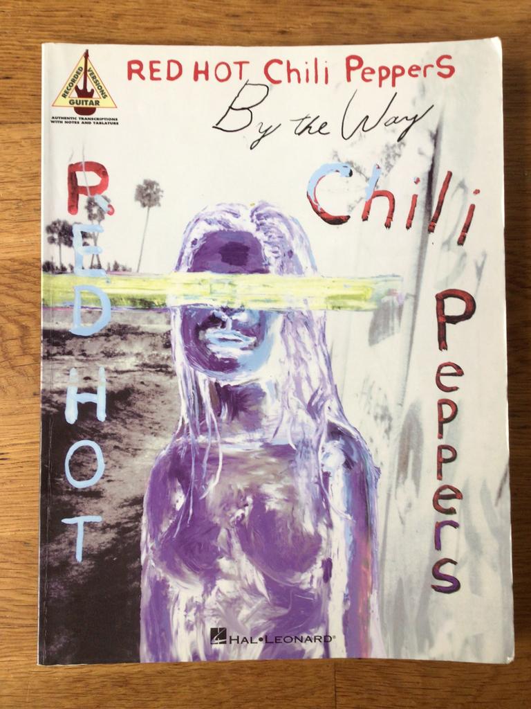 Red hot chili peppers, By the way, bladmuziek, Gitaar, Ophalen of Verzenden, Zo goed als nieuw, Artiest of Componist