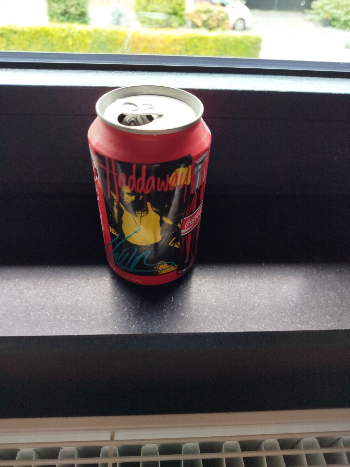 geopend cola blikje haddaway, Ophalen of Verzenden, Gebruikt, Overige, Overige merken