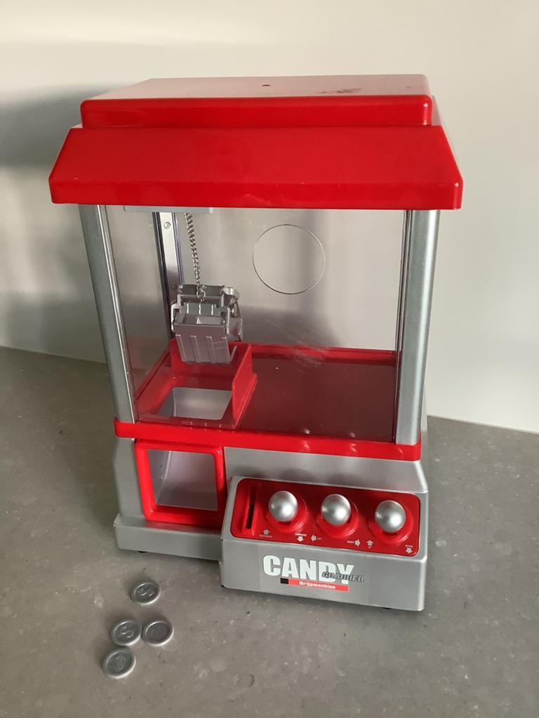 Grijpmachine grijper candy crabber snoepmachine snoepgrijper, Kinderen en Baby's, Ophalen of Verzenden