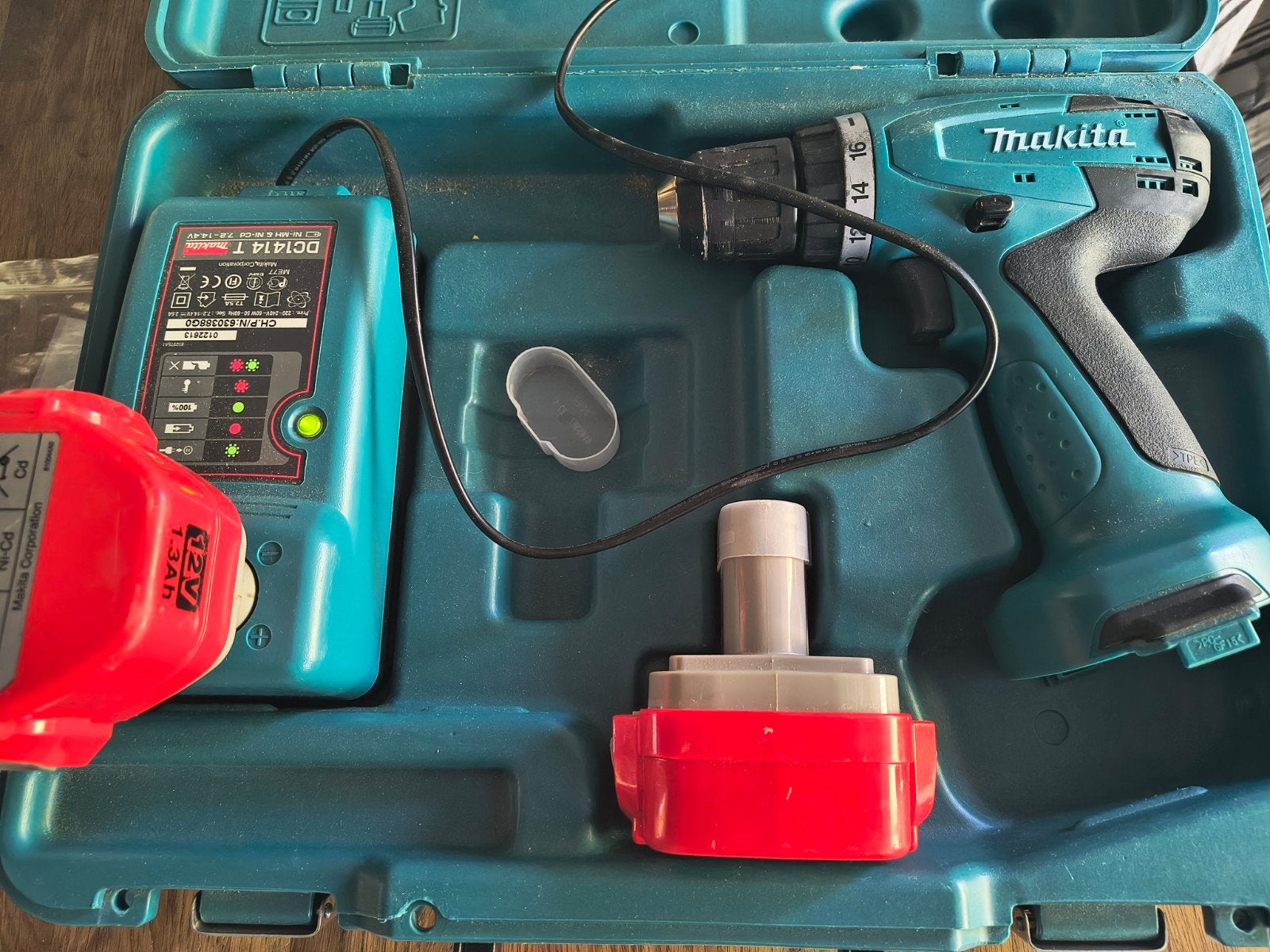 Makita 6271D Boor- en Schroefmachine 12V, Gebruikt, Variabele snelheid, Ophalen of Verzenden, Boor- en Schroefmachine