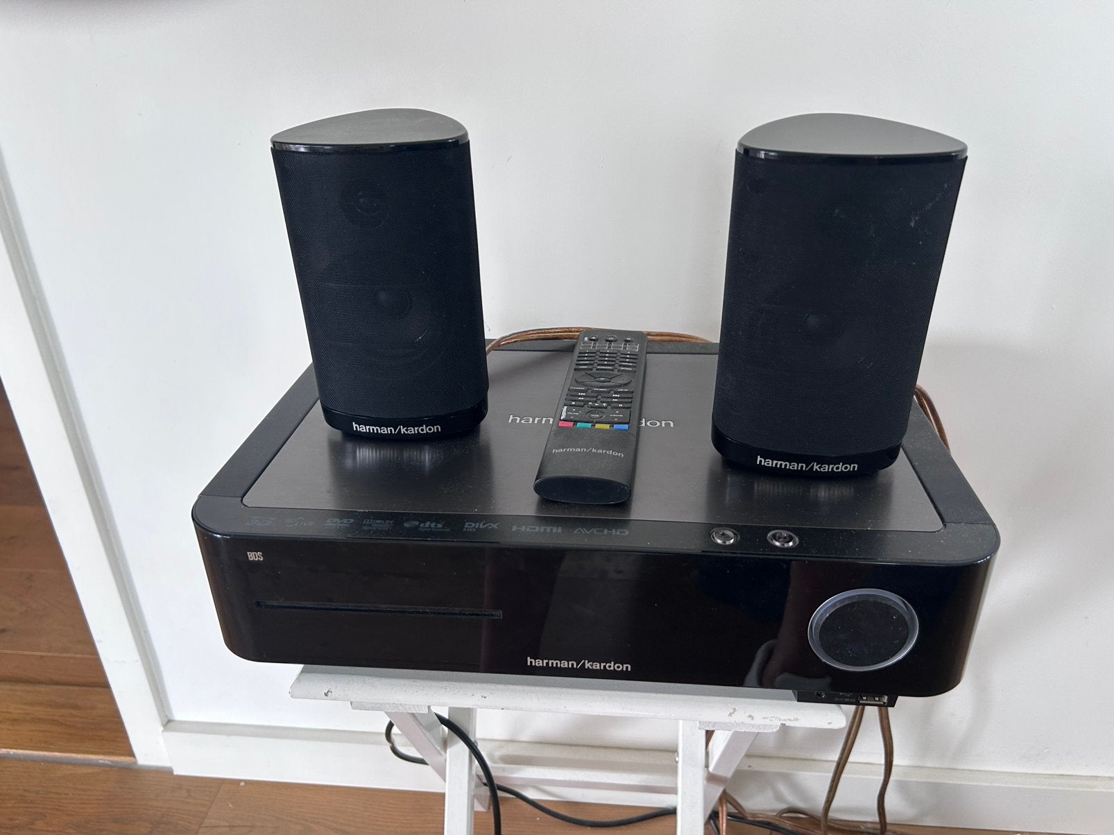 Harman Kardon BDS 280 2.1 Blu-ray home cinema set subwoofer, Overige merken, 2.1-systeem, Blu-ray-speler, 70 watt of meer