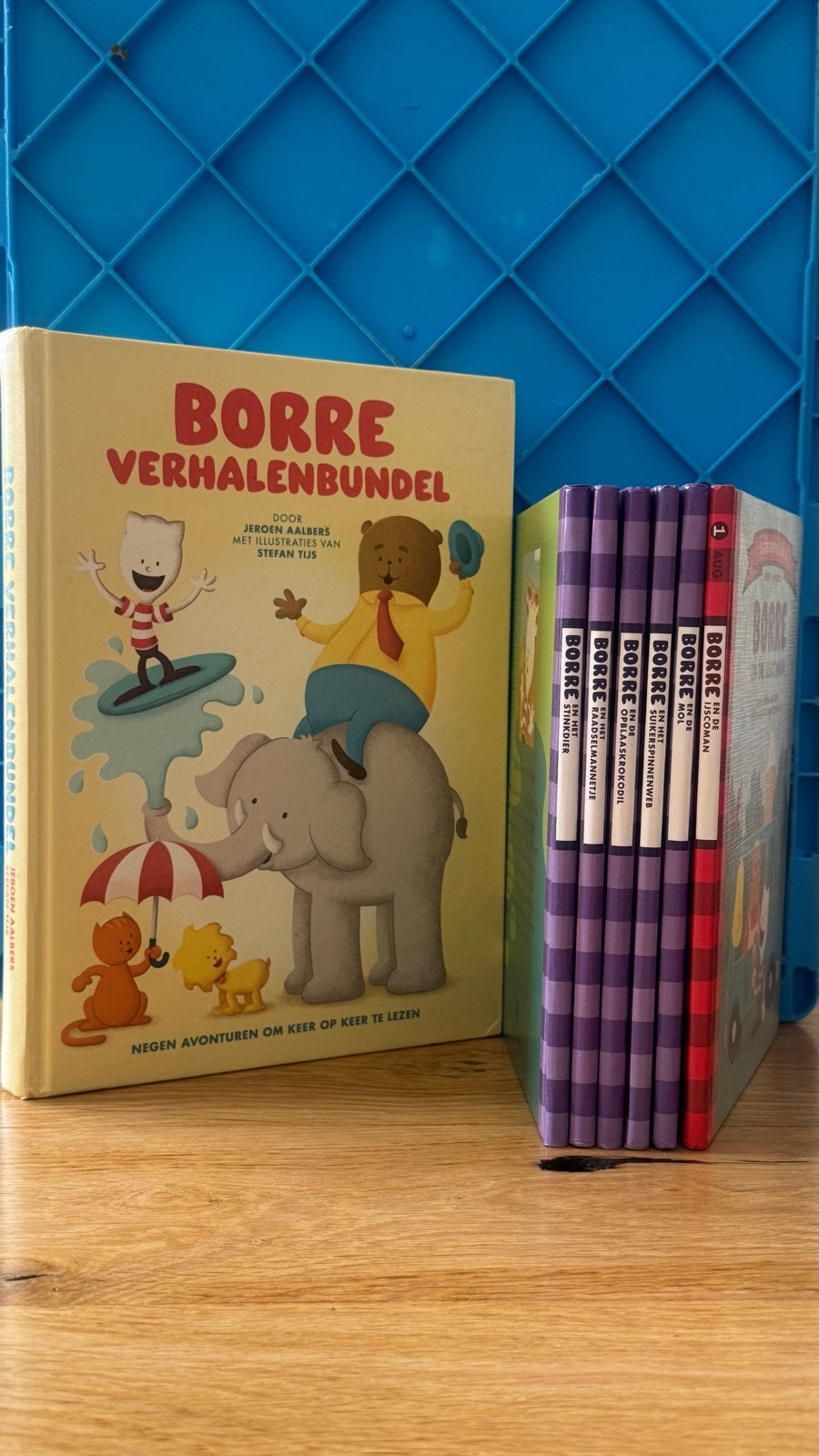Borre Verhalenbundel & 6 Borre Boekjes - Jeroen Aalbers, Ophalen, Zo goed als nieuw, Fictie algemeen