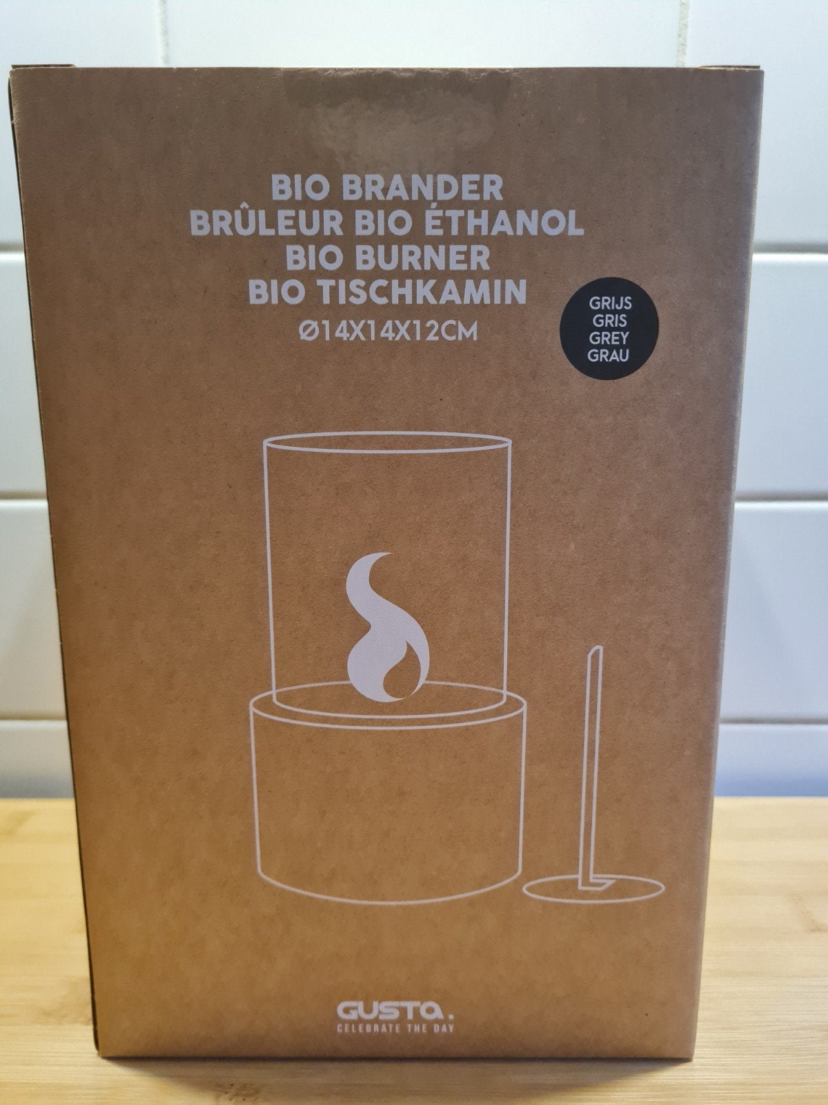 Gusta tafel haard, Bio Brander, Ophalen of Verzenden, Nieuw