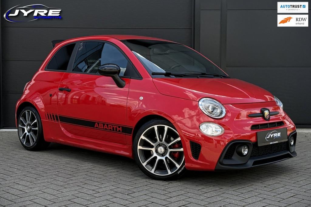 Abarth 595 1.4 T-Jet, Turismo, 163 PK, Auto's, Abarth, Voorwielaandrijving, Gebruikt, Zwart, 4 cilinders