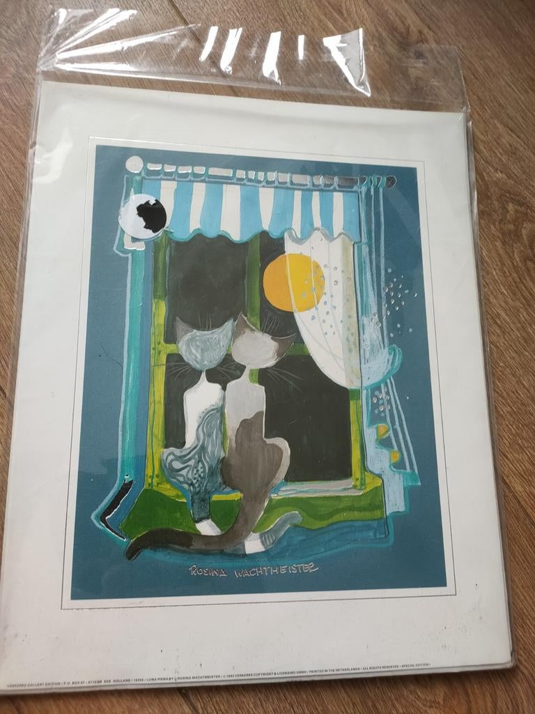 Rosina Wachtmeister - Luna Piena (Volle Maan) Kunstdruk, Antiek en Kunst, Ophalen of Verzenden