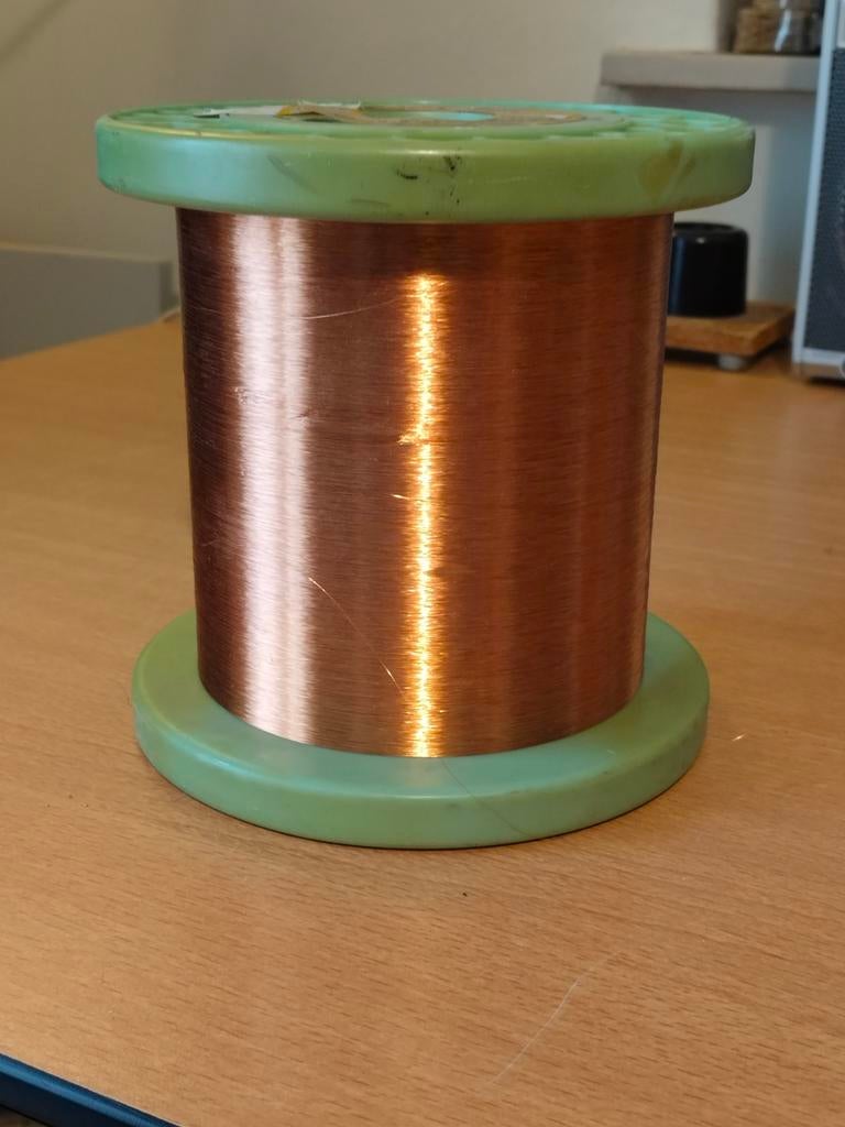 3kg Pope Koperdraad 0,071mm - Hoogwaardig Wikkeldraad, Ophalen of Verzenden