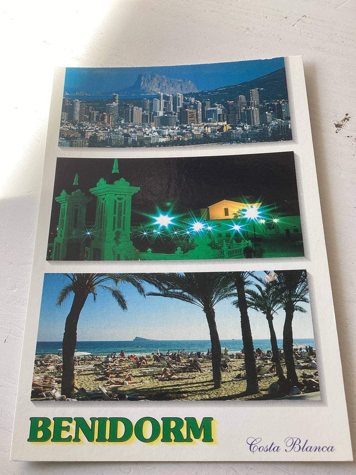 Ansichtkaart Benidorm, Verzenden, Gelopen, Spanje