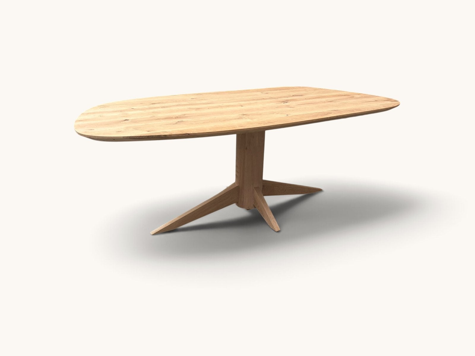 Deens ovale tafel zelf samenstellen - actie weekend, Verzenden, Eikenhout, 50 tot 100 cm, Vijf personen of meer