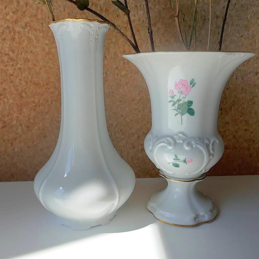 Brocante vintage vazen, Antiek en Kunst, Ophalen of Verzenden