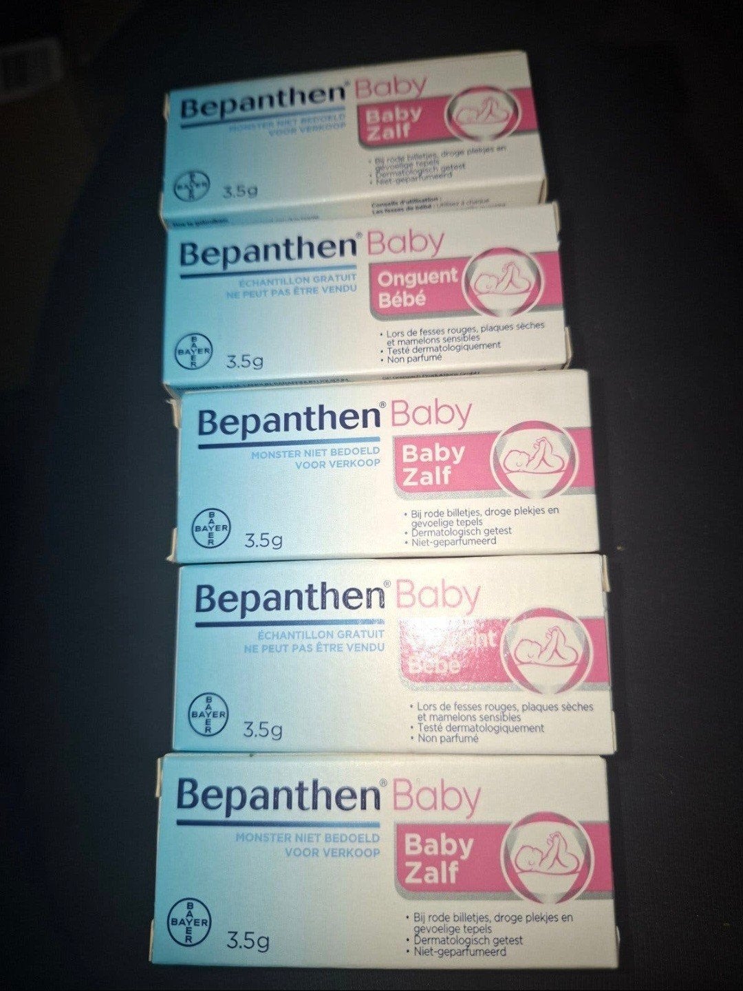 5x Bepanthen Baby Zalf 3.5mg - 5 stuks bieden, Ophalen of Verzenden, Nieuw, Overige typen