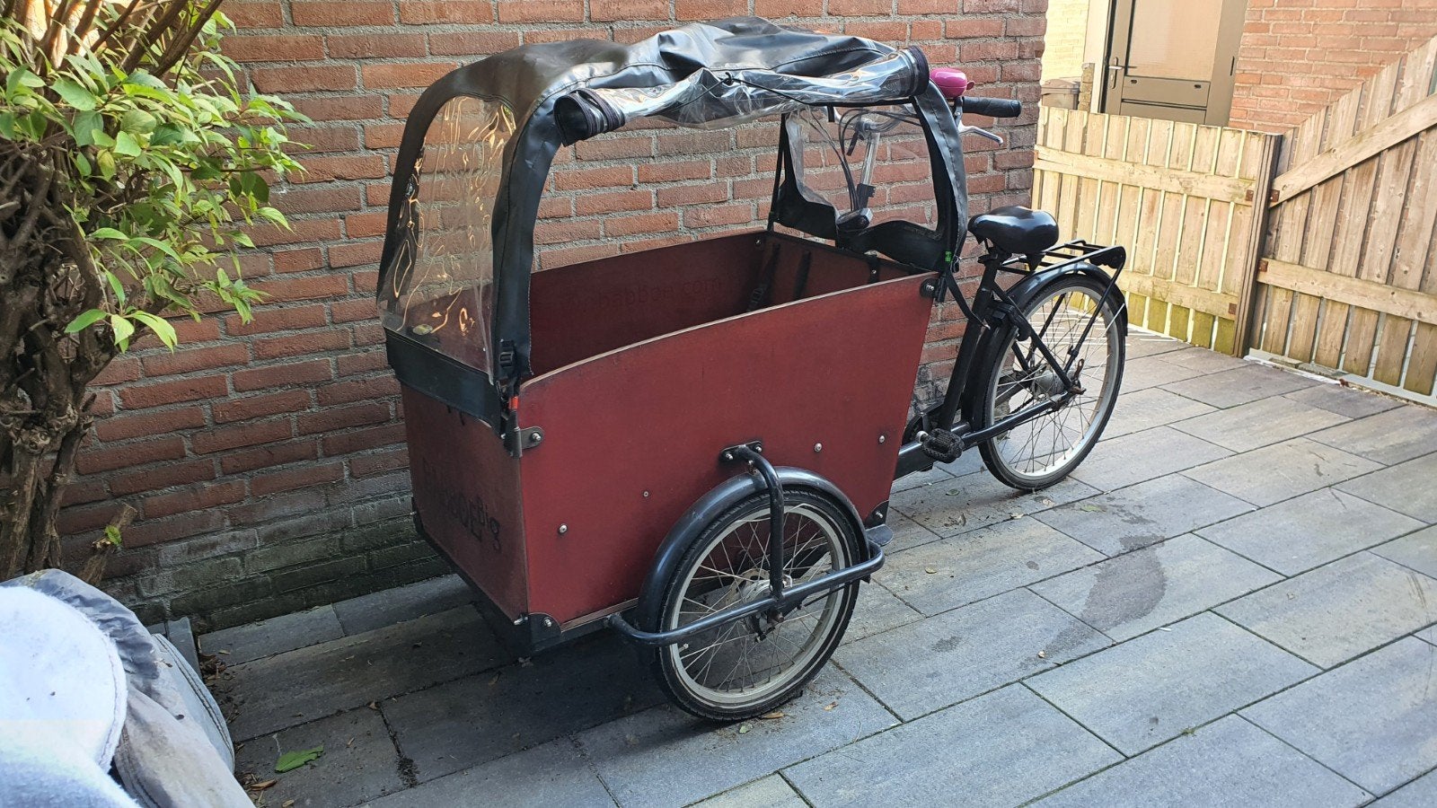 Bakfiet non- electric, Ophalen, 4 kinderen of meer