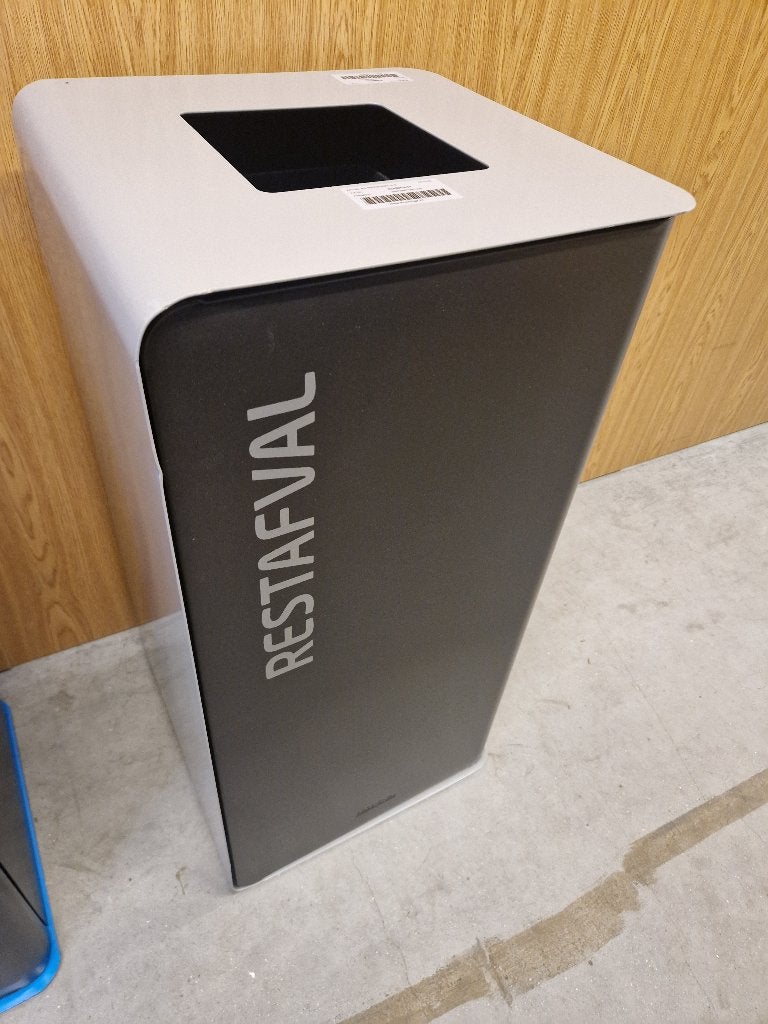 Foto 10 van Metalen Afvalbak Prullenbak Papierbak Afval Sorteren (nieuw)