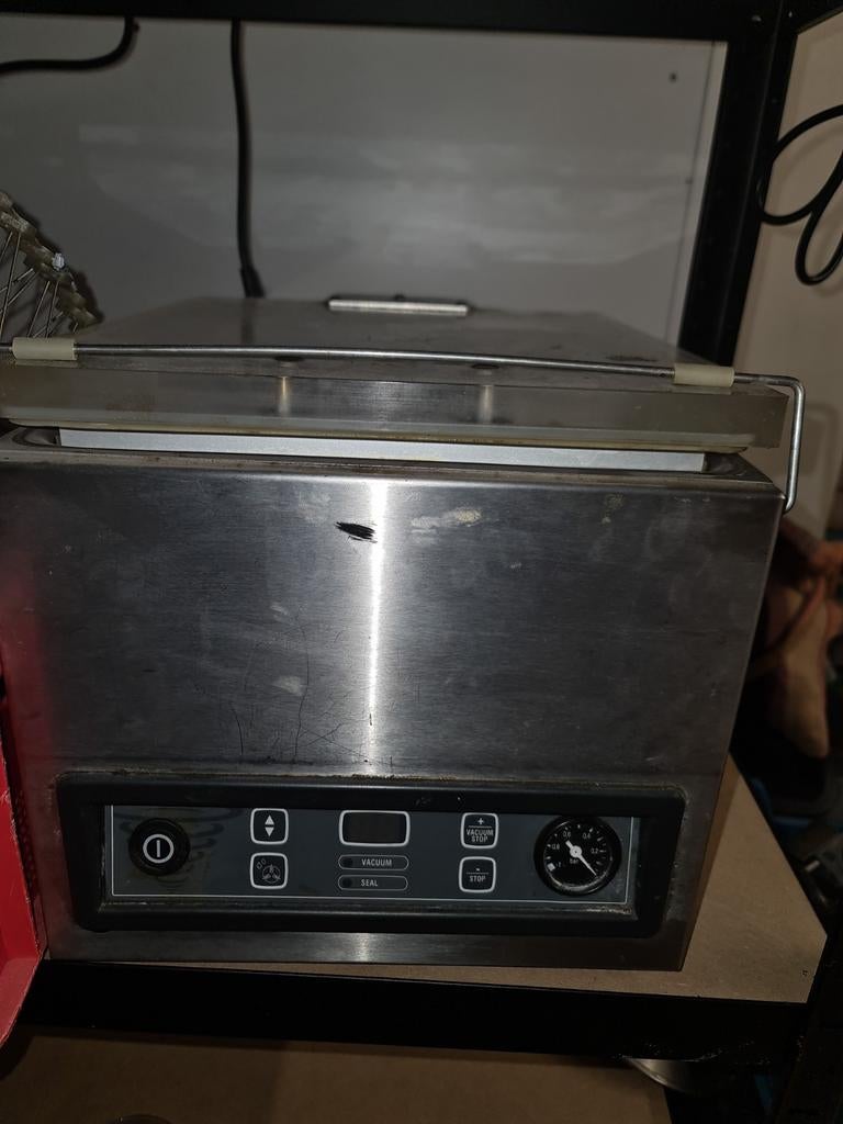 Professionele Vacuümmachine RVS - Perfect voor Horeca, Ophalen of Verzenden, Gebruikt