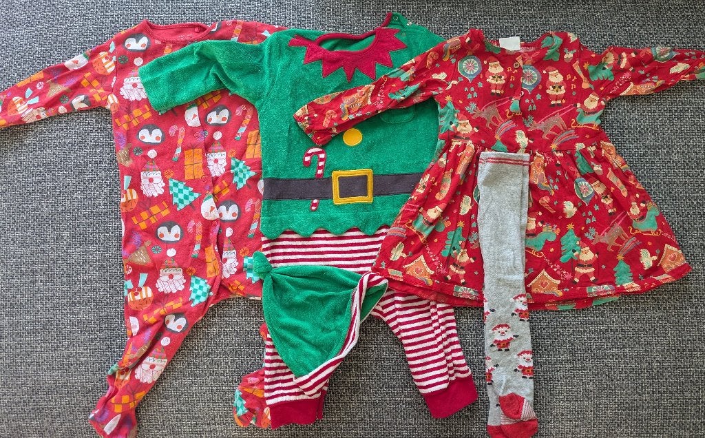 Meisjes kerstpakjes maat 80, Meisje, Ophalen of Verzenden, Zo goed als nieuw, Pakje