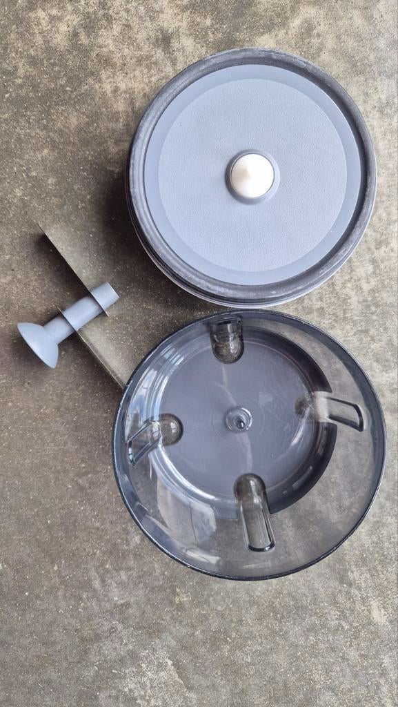 Tupperware Quick Chef hakmolen/mixer, Ophalen of Verzenden, Gebruikt, Wit, Overige typen
