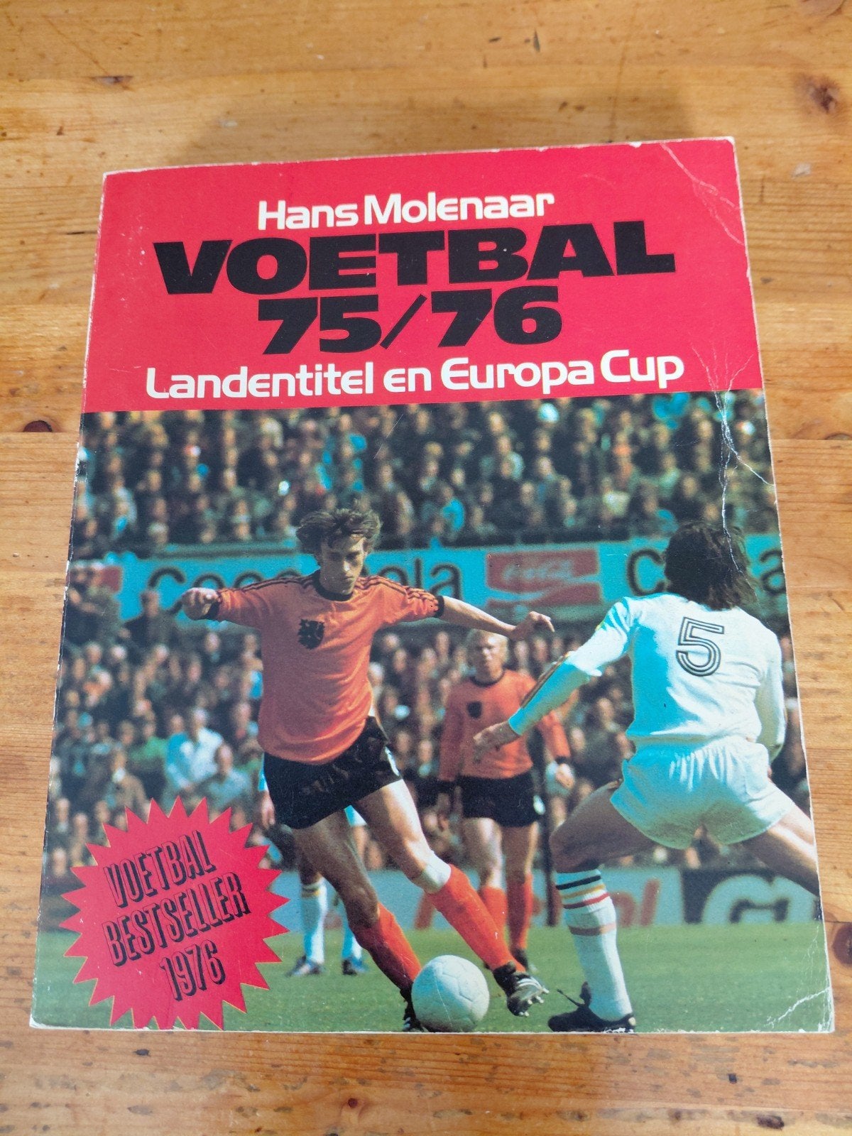 Hans Molenaar - Voetbal 75/76, Ophalen of Verzenden, Zo goed als nieuw, Balsport