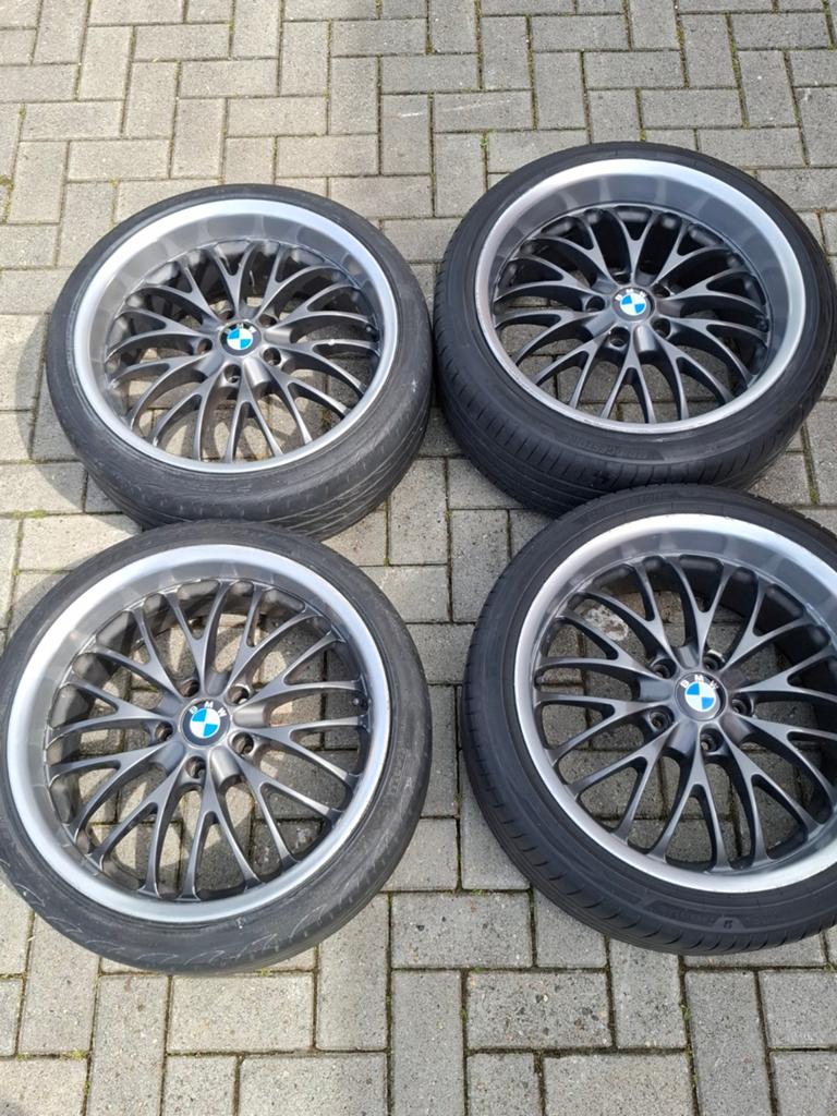 BMW Breedset 255/35/19 235/35/19 met banden voor E90,91,92, Gebruikt, 255 mm, Banden en Velgen, Personenwagen