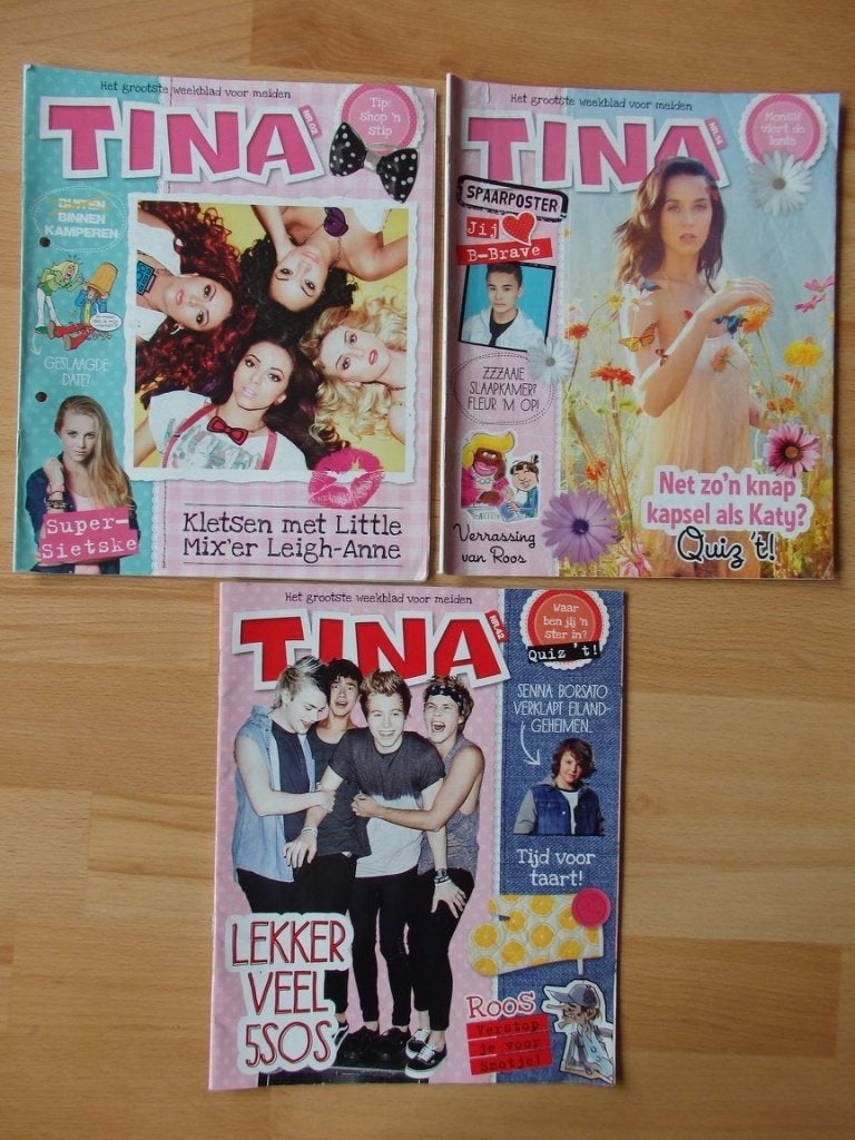 Tina uit 2014 (3 stuks), Ophalen, Gelezen, Overige typen