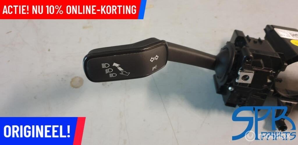 Stuurkolomschakelaar 6C0953513 6C0953501 6C0959653 SLEEPRING, Auto-onderdelen, Gebruikt, Volkswagen, Ophalen of Verzenden, Volkswagen