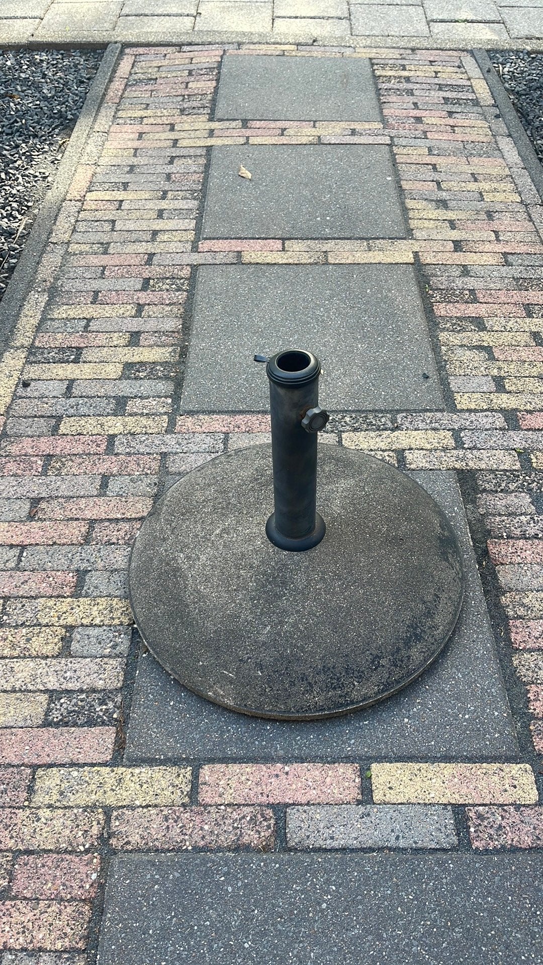 Zware parasol voet, Tuin en Terras, Ophalen, Gebruikt, Minder dan 1 meter, Parasolvoet