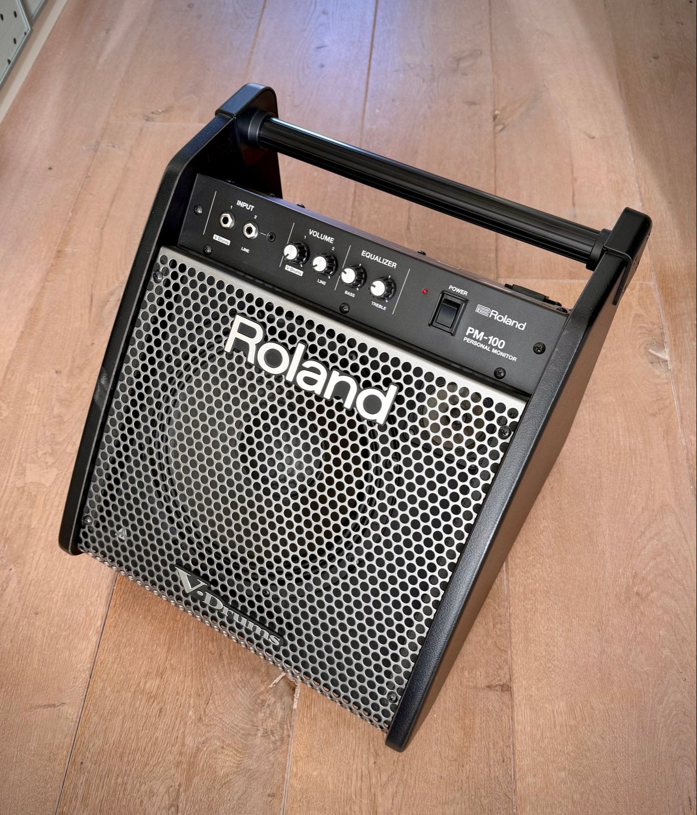 Roland PM-100 Personal V-Drums Monitor, Ophalen, Zo goed als nieuw, Minder dan 500 watt, Monitor(versterker)