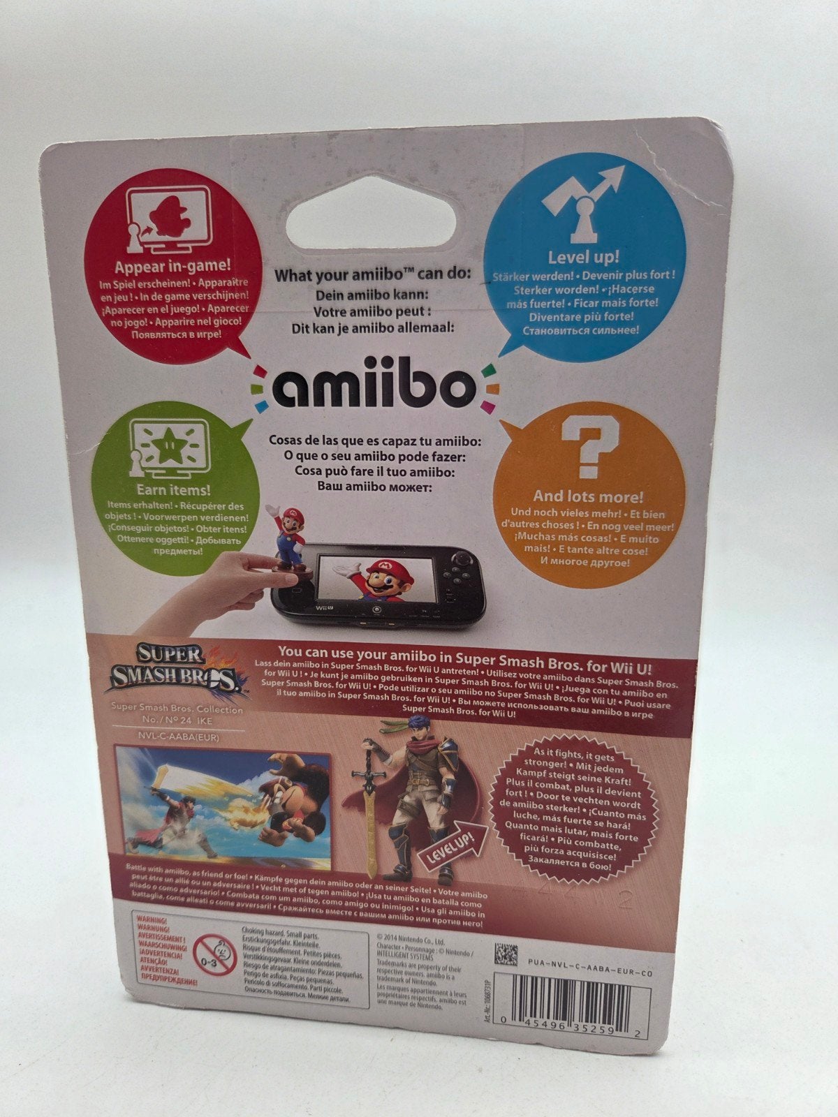 Nintendo amiibo Super Smash Bros. Collection Ike, Support@nintendo.com, 11-1 Hokotate-cho, Kamitoba, Minami-ku, Kyoto 601-8501, Japan