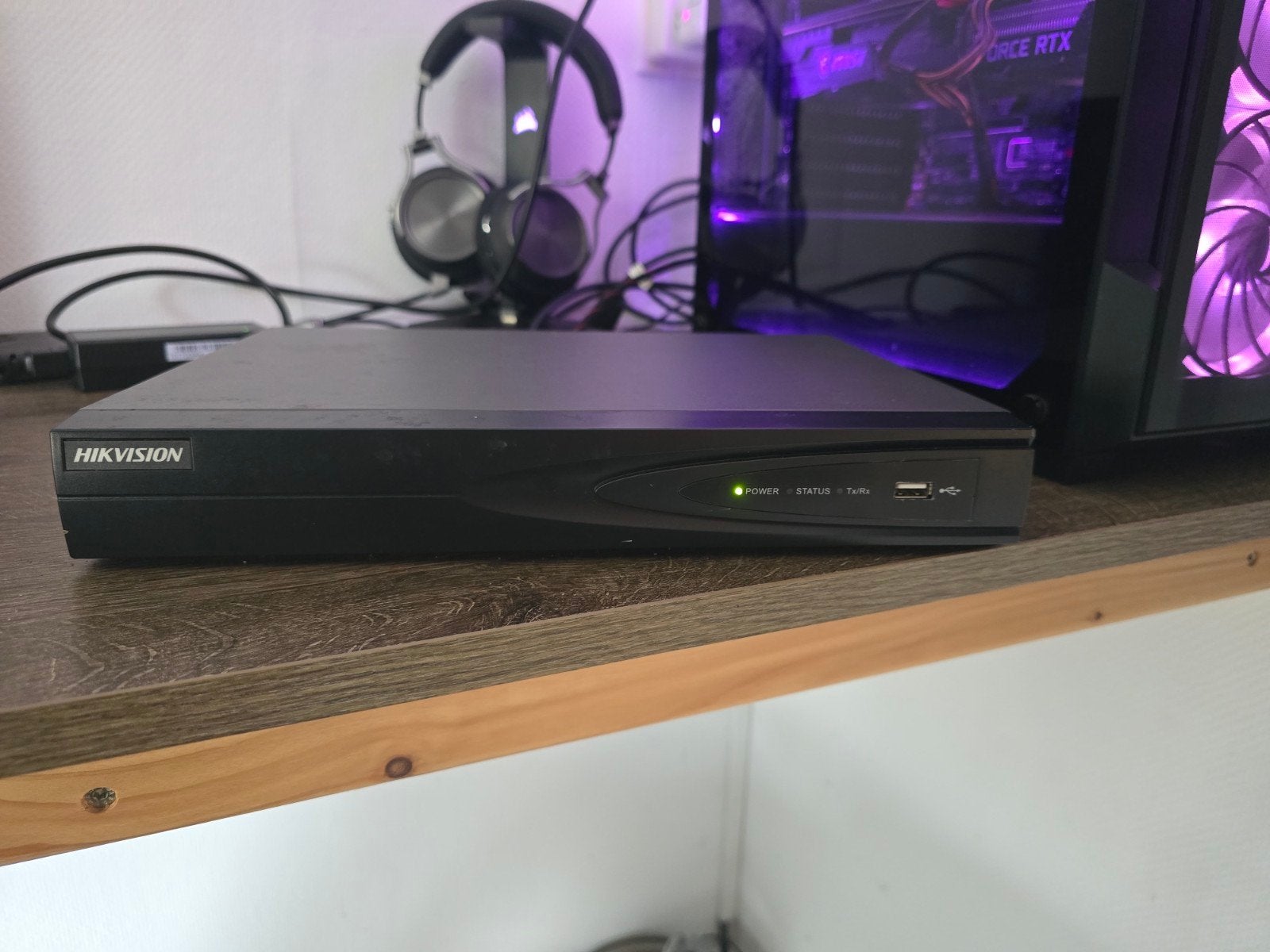 Hikvision DS-7604NI-E1/4P/A NVR Recorder, Ophalen of Verzenden, Gebruikt