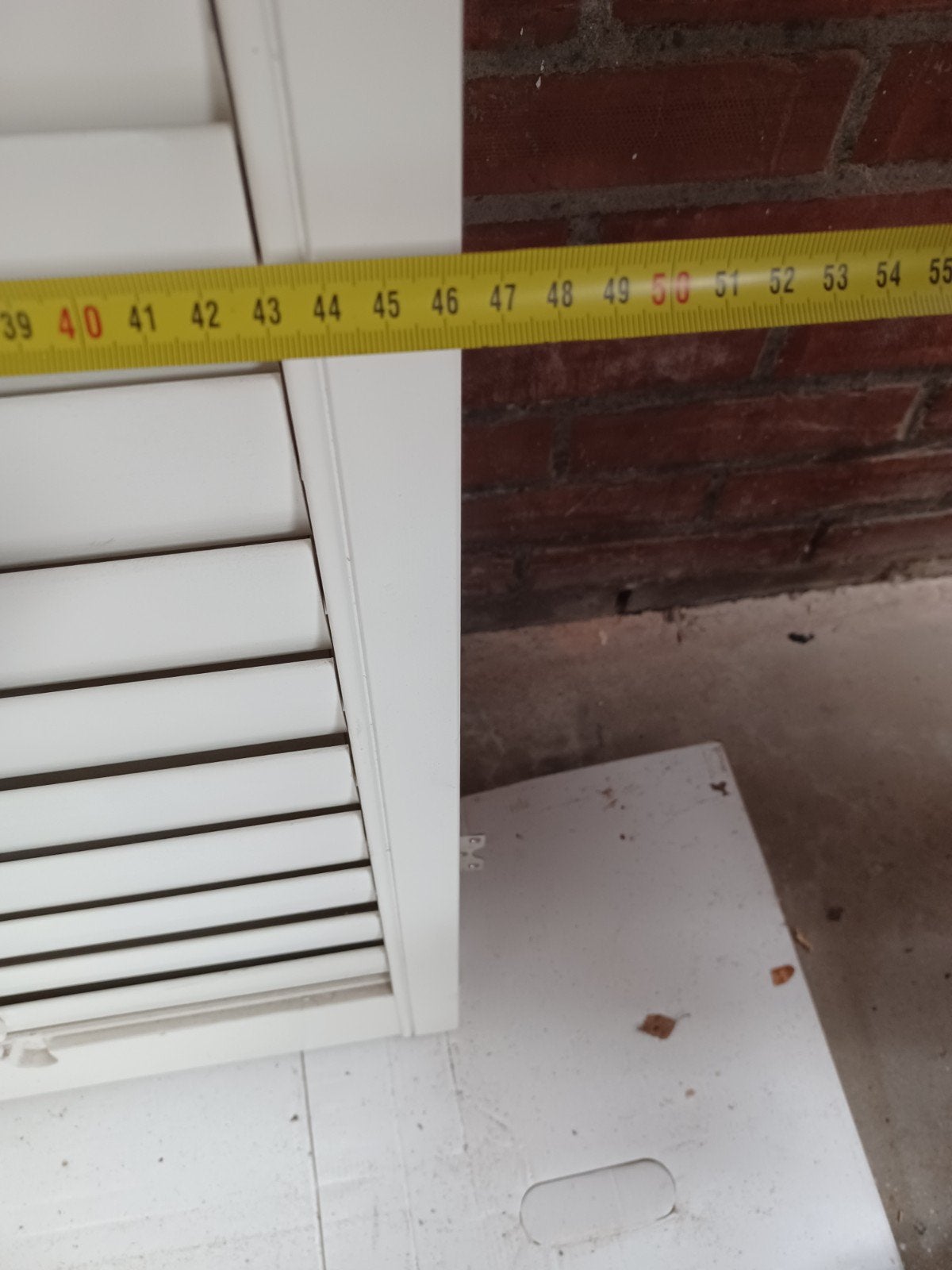2 Shutters, wit, 170 cm hoog, Ophalen, Gebruikt, Wit, Shutter