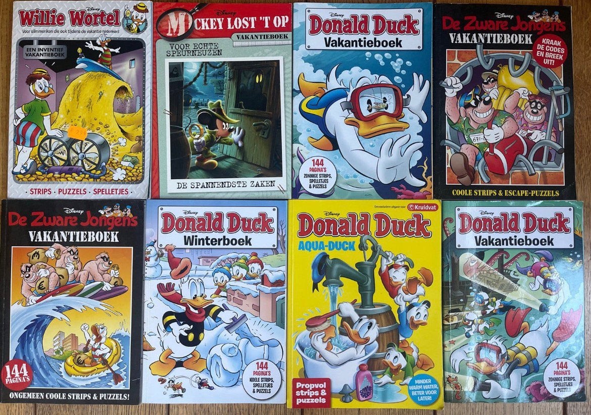 Donald Duck Vakantieboeken, Boeken, Strips | Comics, Meerdere comics, Ophalen, Zo goed als nieuw, Europa