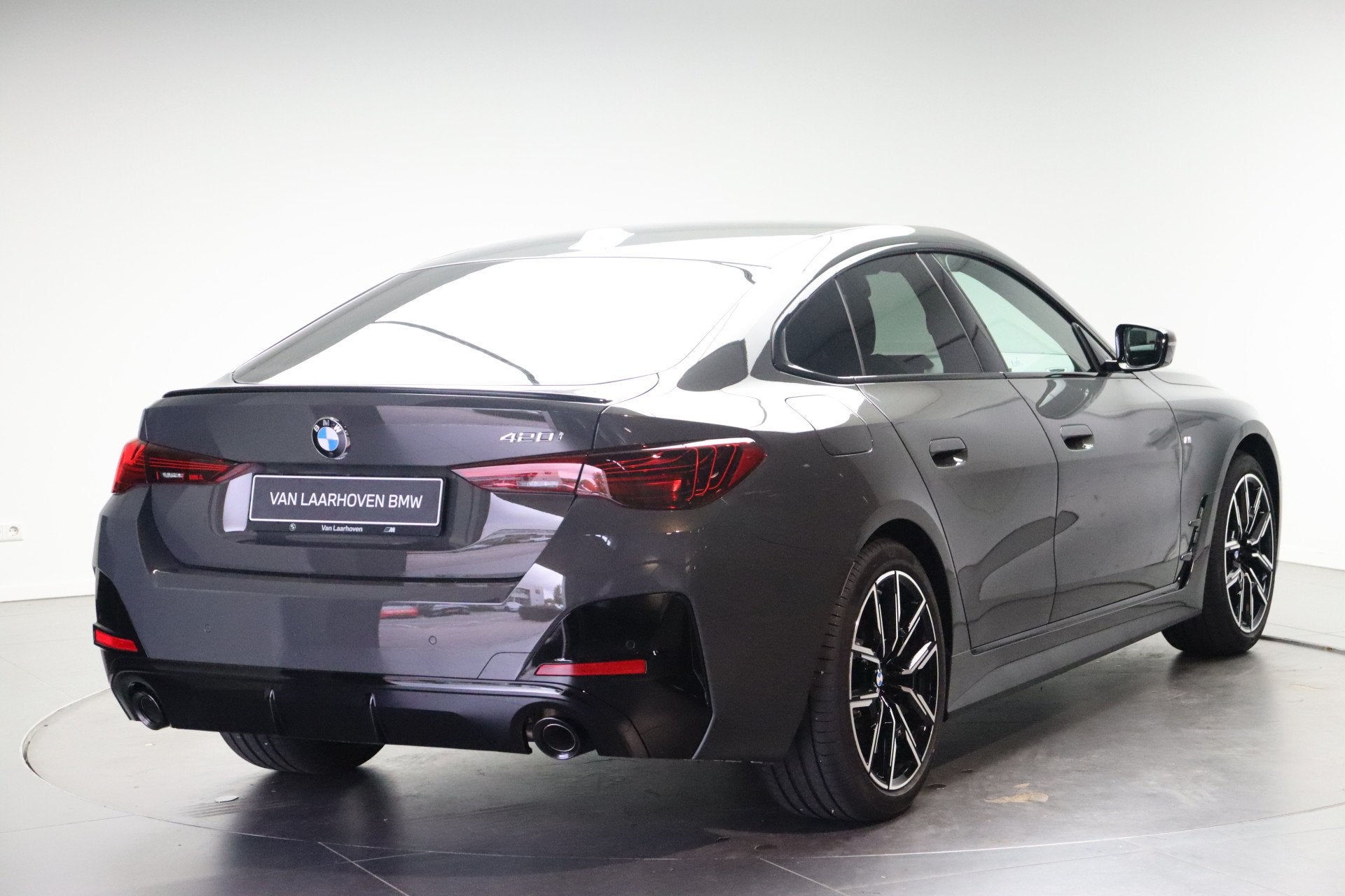 BMW 4 Serie Gran Coupé 420i M Sport Automaat / Parking Assi, Automaat, Zwart, Leder, Bedrijf