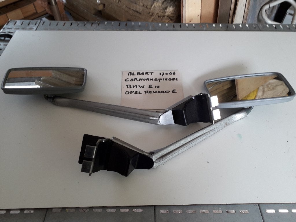 Caravanspiegels BMW E12/ Opel rekord E, Auto-onderdelen, Spiegels, Ophalen of Verzenden, Gebruikt, BMW