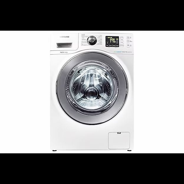 Wasmachine samsung wd806p4sawq gratis af te halen, Ophalen, Gebruikt, Wolwasprogramma, Voorlader
