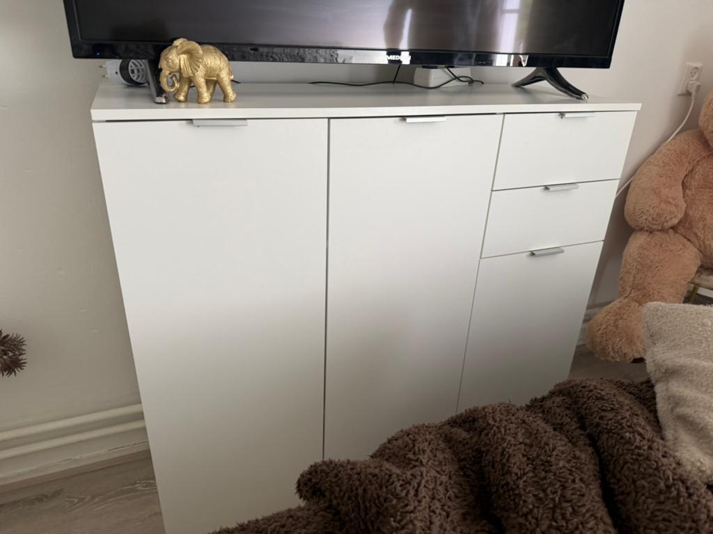 Witte kast, Huis en Inrichting, Ophalen, Gebruikt, 25 tot 50 cm, Minder dan 100 cm