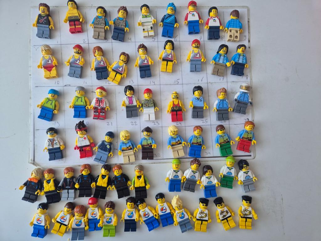 Lego cm5 div city man surfer zomer strand poppetjes hawai, Ophalen of Verzenden, Nieuw