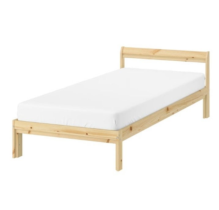 Slaapkamer - Bed Frame  Neiden IKEA, Ophalen, 90 cm, Zo goed als nieuw, 200 cm