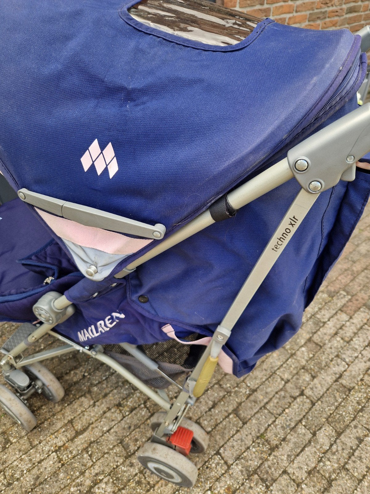 Buggy Maclaren techno XLR, Kinderen en Baby's, Ophalen, Gebruikt, Maclaren, Voetenzak