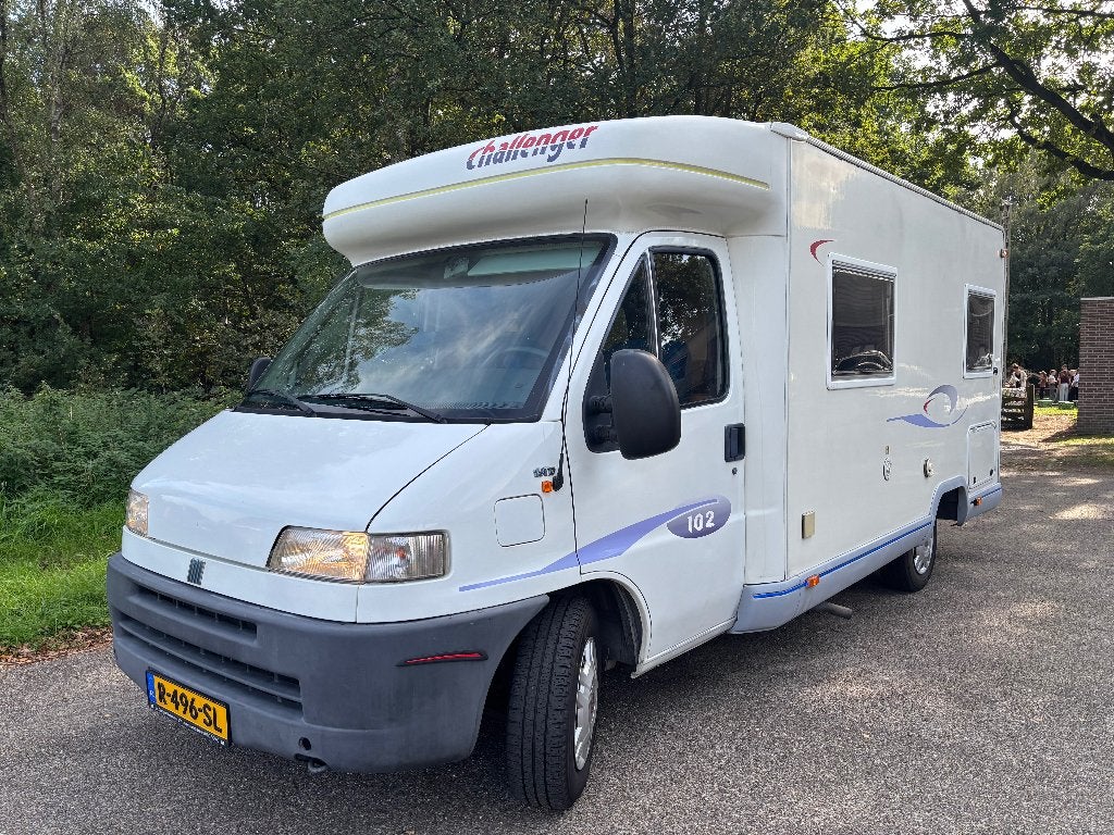 Chausson Challenger 2001 116.000 km, Ringverwarming, Fiat, Tot en met 2, Treinzit