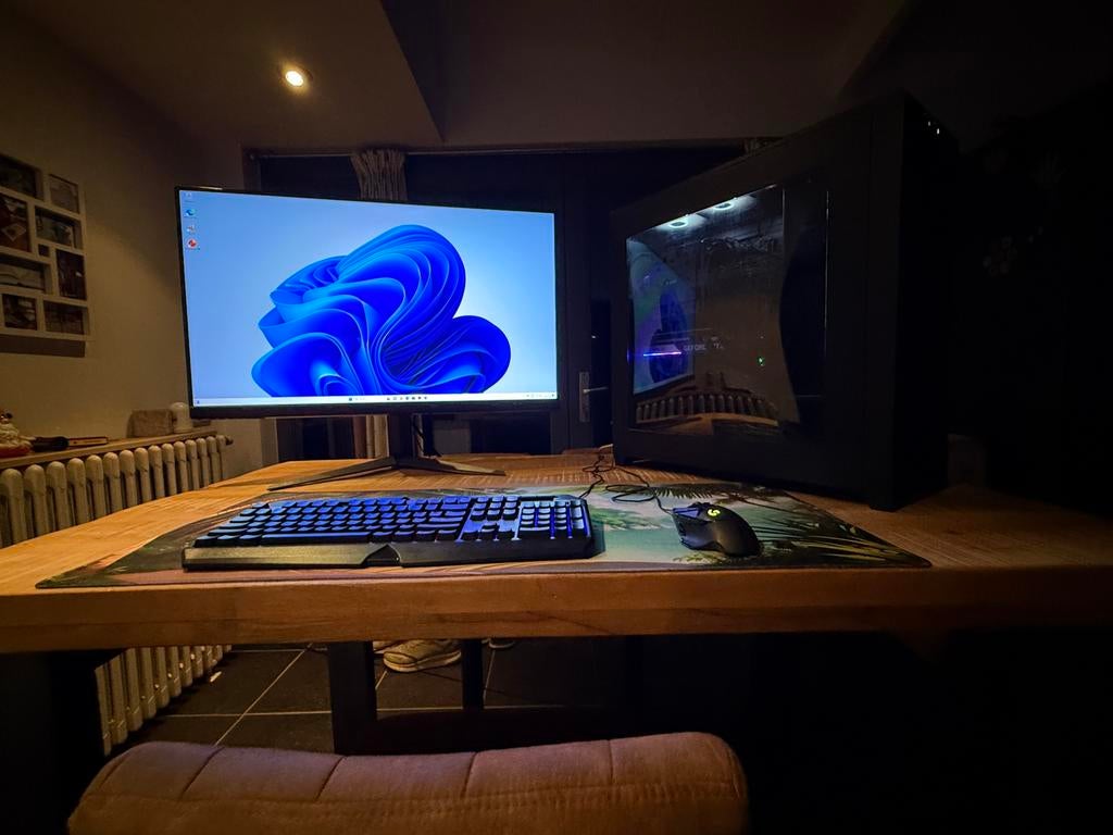 Complete intel i7 10700k - rtx 3070 - 32 inch 2k gaming pc, Ophalen, Zo goed als nieuw, Gaming, SSD