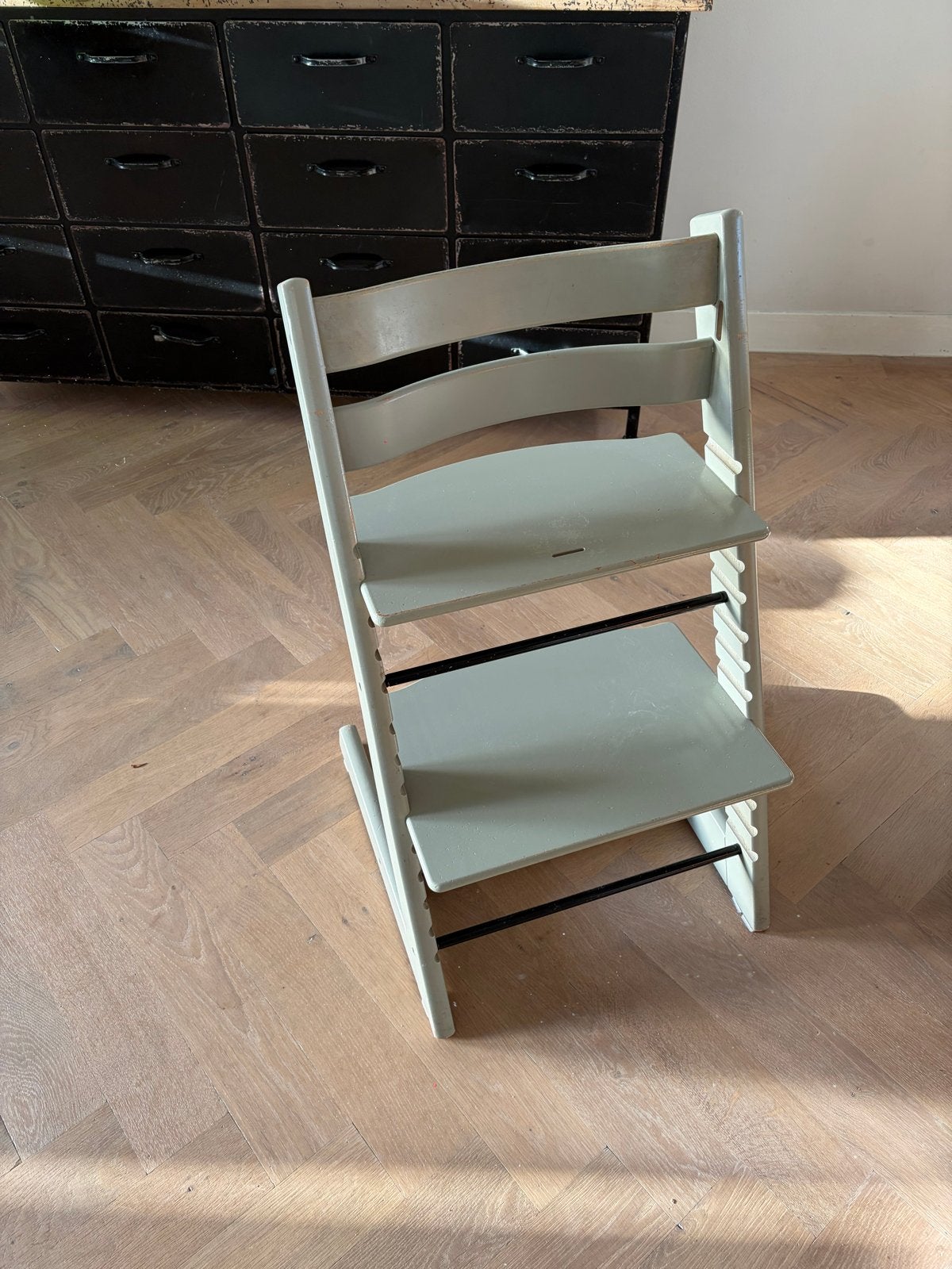 Stokke Tripp Trapp kinderstoel, Ophalen, Gebruikt, Meegroeistoel, Aanschuifbaar