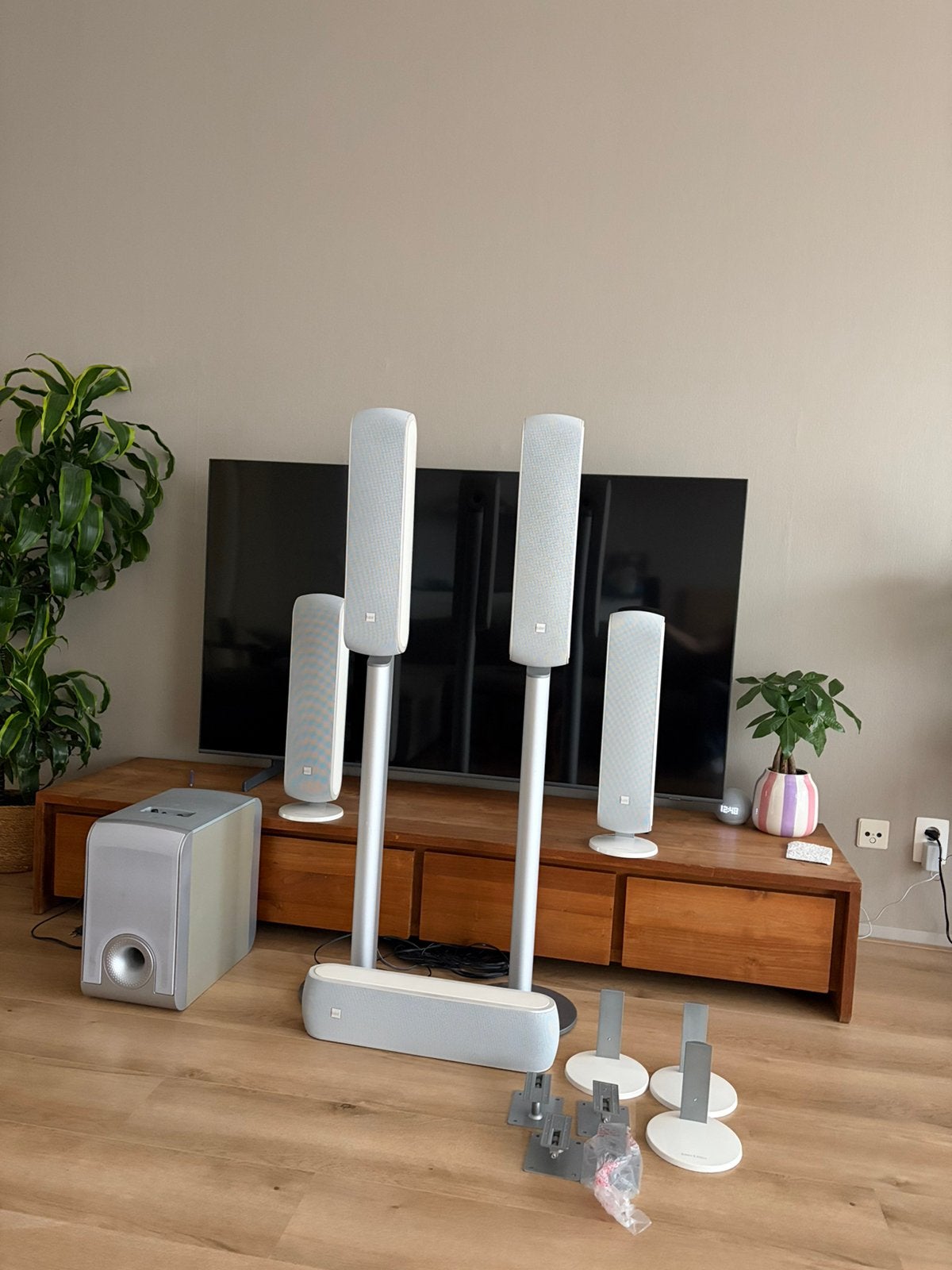 B&W VM1 5.1 Bowers en Wilkins, Ophalen, Zo goed als nieuw, Surroundset, Bowers & Wilkins (B&W)