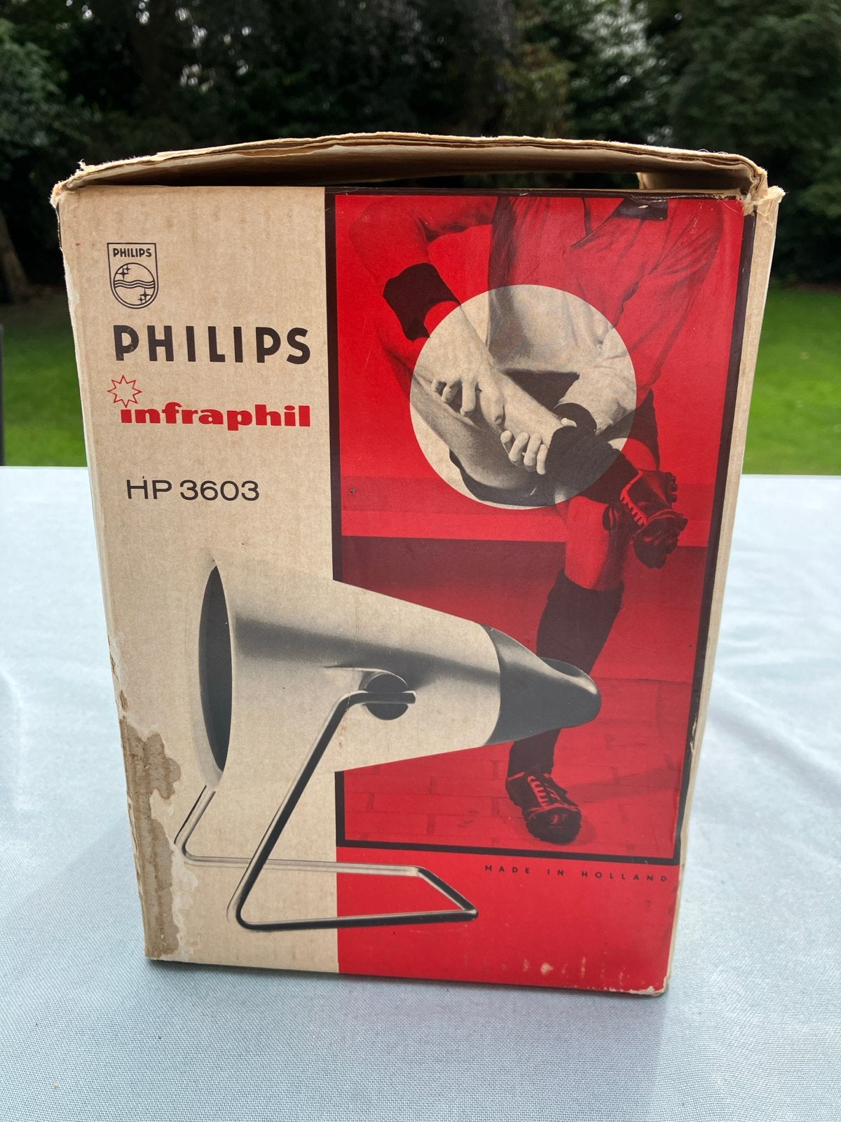Philips Infraphil warmtelamp HP 3603 met originele verpakkin, Ophalen of Verzenden, Gebruikt, Overige typen
