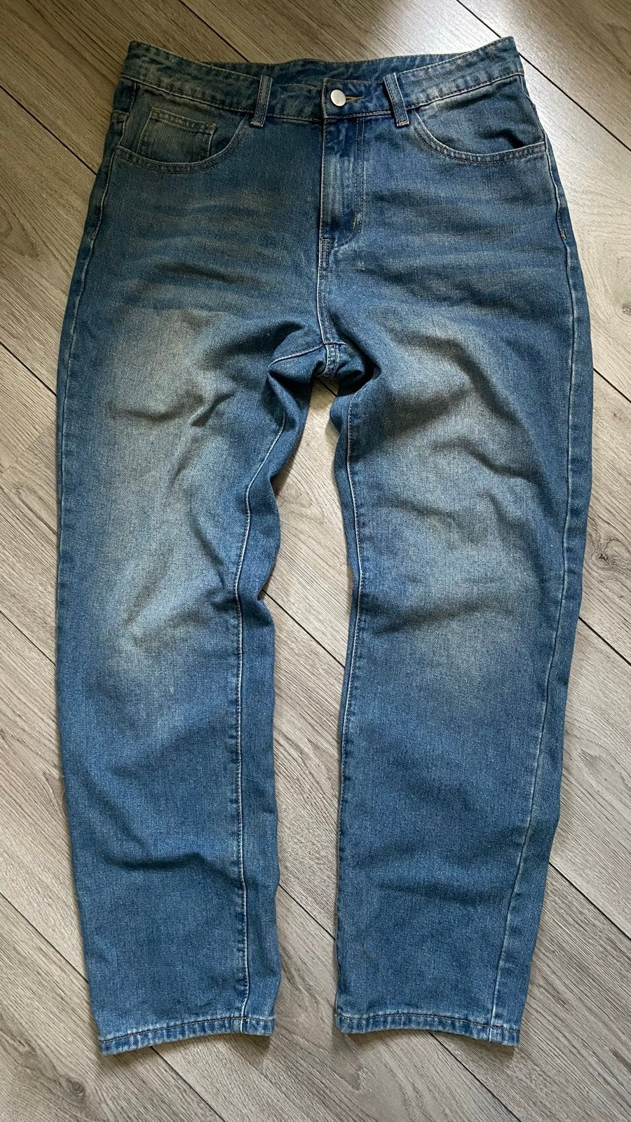 Baggy jeans, maat S, Ophalen of Verzenden, Gedragen, Blauw