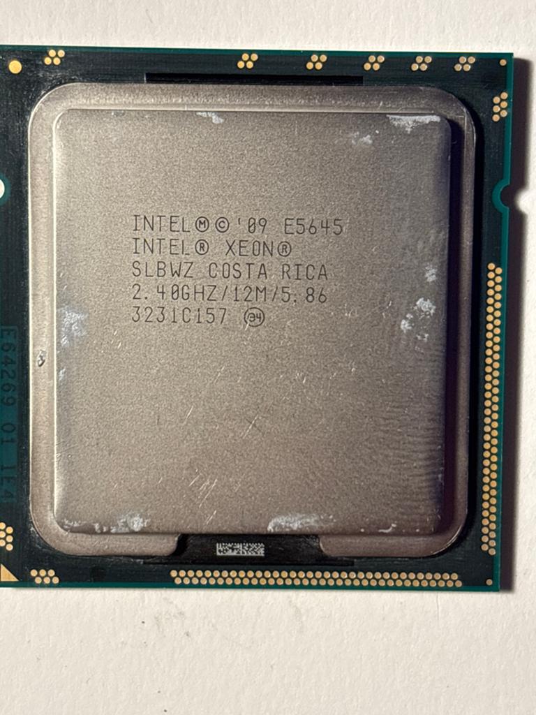 Intel Xeon E5645 Processor 2.40GHz 6-core, Computers en Software, Processors, Ophalen of Verzenden, Zo goed als nieuw, 6-core