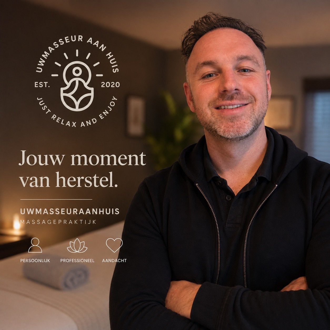 Masseur - Massage - Ontspanningsmassage - Sportmassage, Diensten en Vakmensen, Welzijn | Masseurs en Massagesalons, Stoelmassage