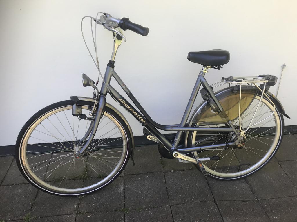 Gazelle damesfiets, Ophalen, Gebruikt, Versnellingen, 56 cm of meer